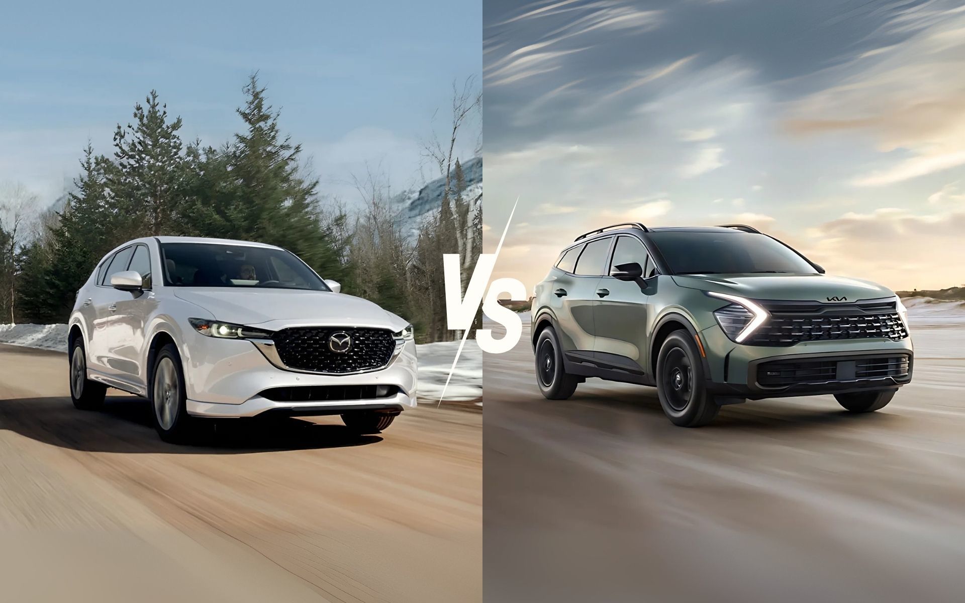 2025 Mazda CX-5 vs. 2025 Kia Sportage: Full Comparison Guide