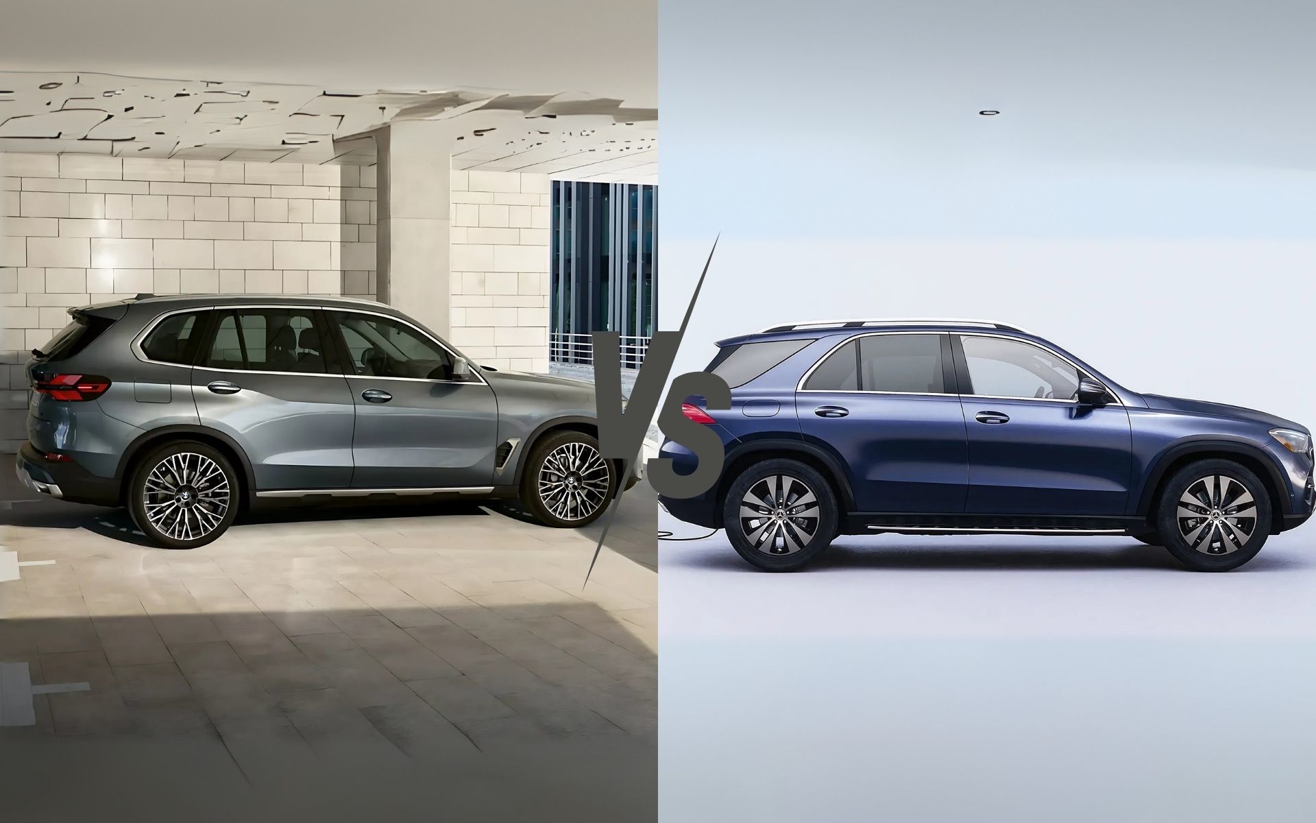 Comparing the 2025 BMW X5 and 2025 Mercedes-Benz GLE