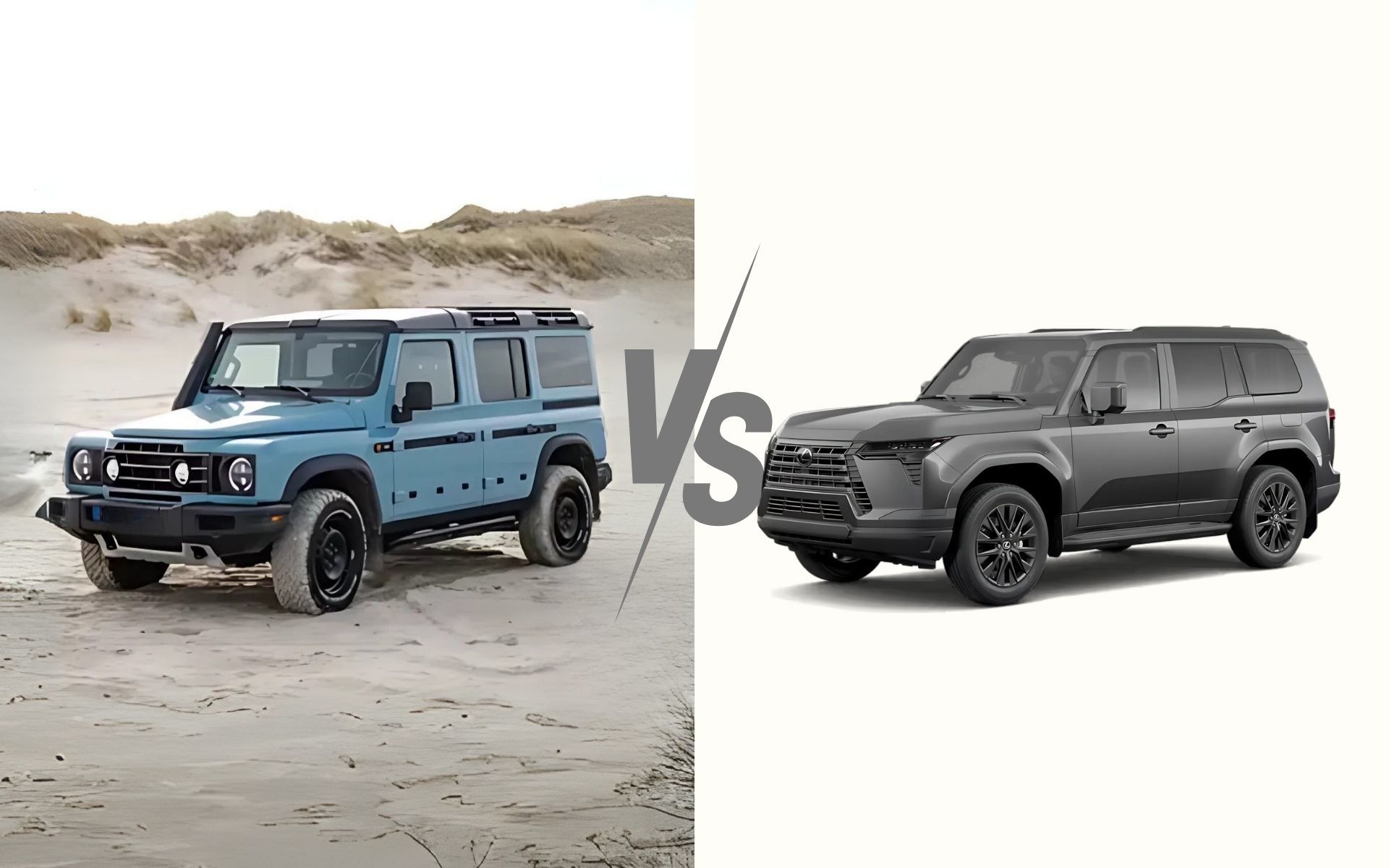 2025 INEOS Grenadier vs. 2025 Lexus GX 550 Compared