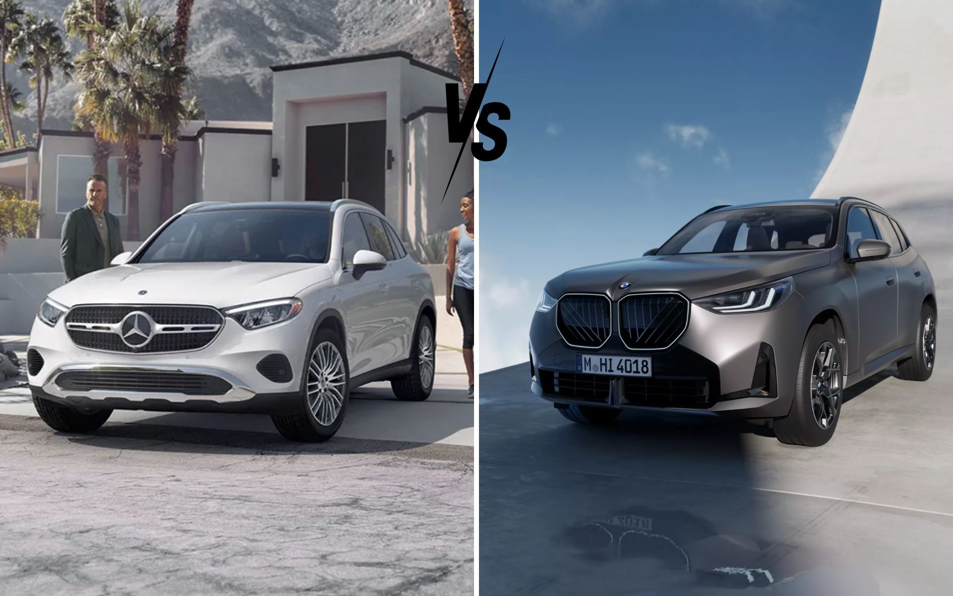 2025 Mercedes-Benz GLC SUV vs. 2025 BMW X3