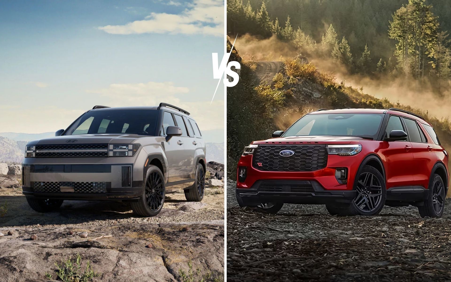 2025 Hyundai Santa Fe vs. 2025 Ford Explorer: Which SUV Fits Your Lifestyle?