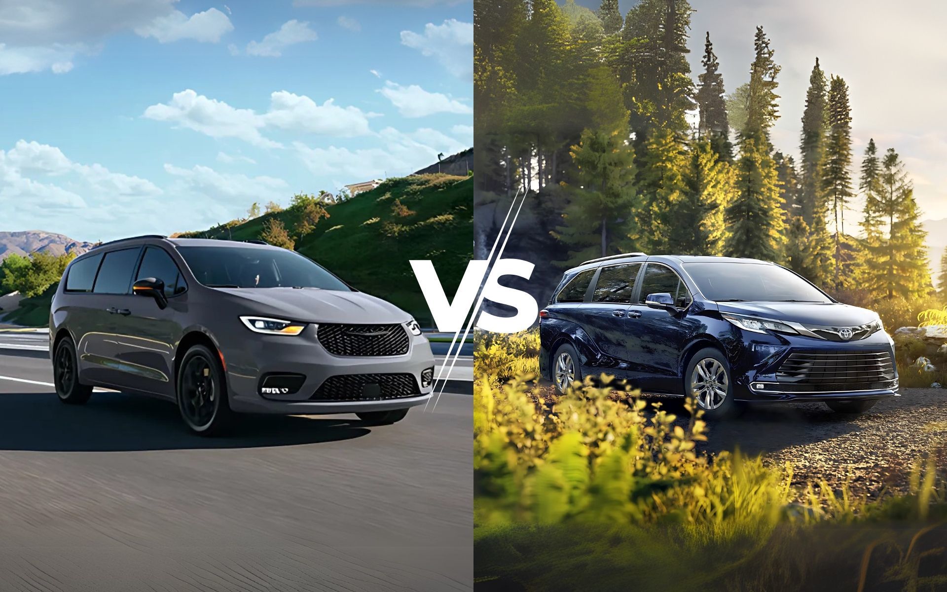 2025 Chrysler Pacifica vs 2025 Toyota Sienna - The Ultimate Comparison!