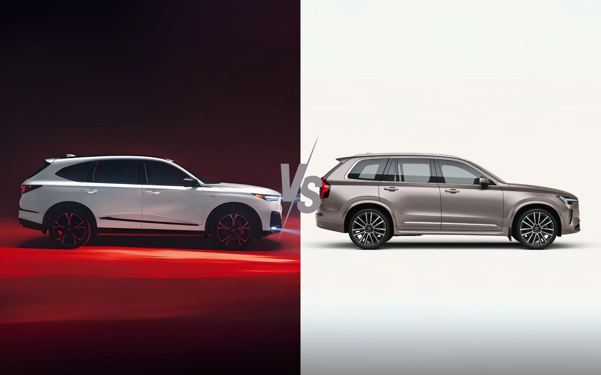 The Ultimate SUV Comparison: 2025 Acura MDX vs. 2025 Volvo XC90