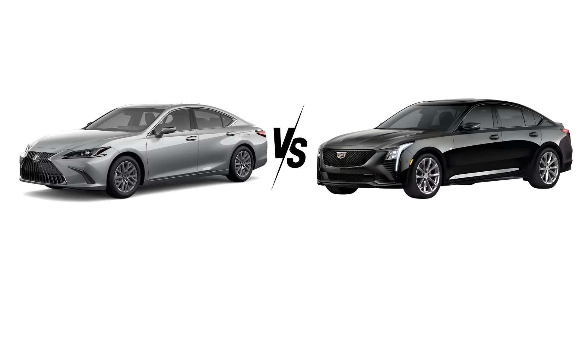 2025 Cadillac CT5 vs. 2025 Lexus ES: Tech, Comfort, and Power Compared