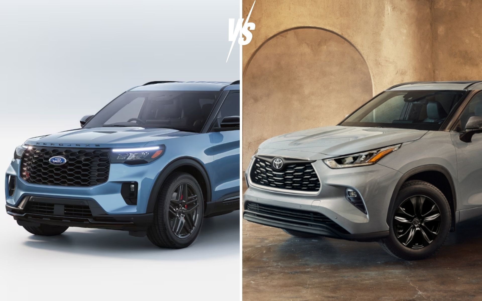 2025 Ford Explorer vs. 2025 Toyota Highlander
