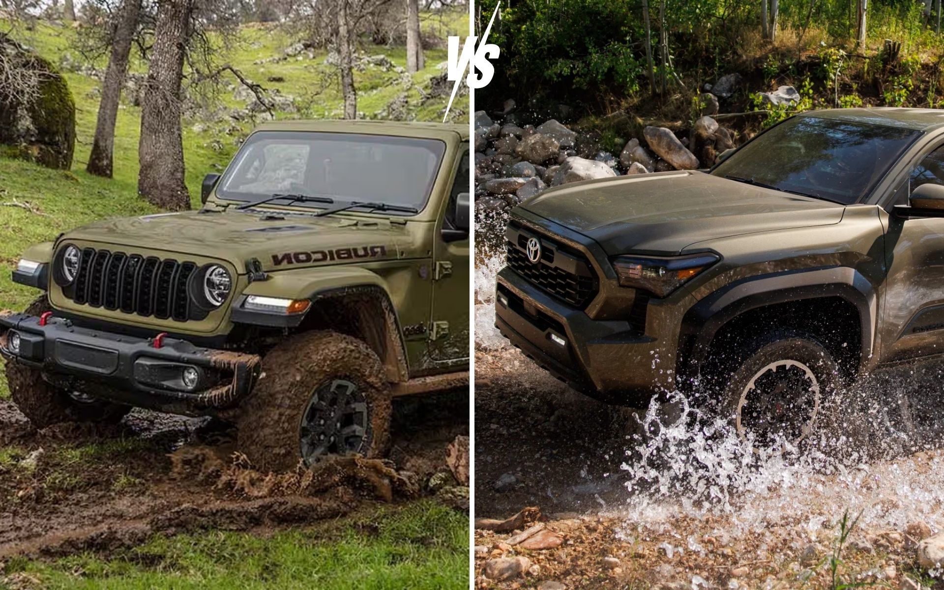 2025 Jeep Gladiator vs. 2025 Toyota Tacoma: A Battle of Modern Strength