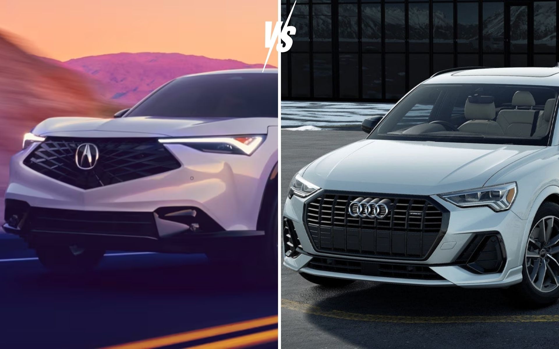 2025 Acura ADX vs. 2025 Audi Q3: Premium Compact SUV Faceoff