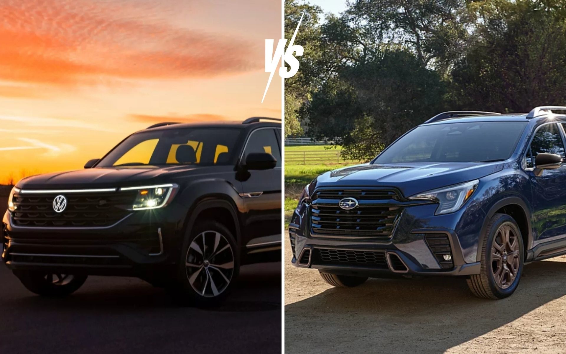 2025 VW Atlas vs. 2025 Subaru Ascent: Two Capable Three-Row SUVs Worth Considering