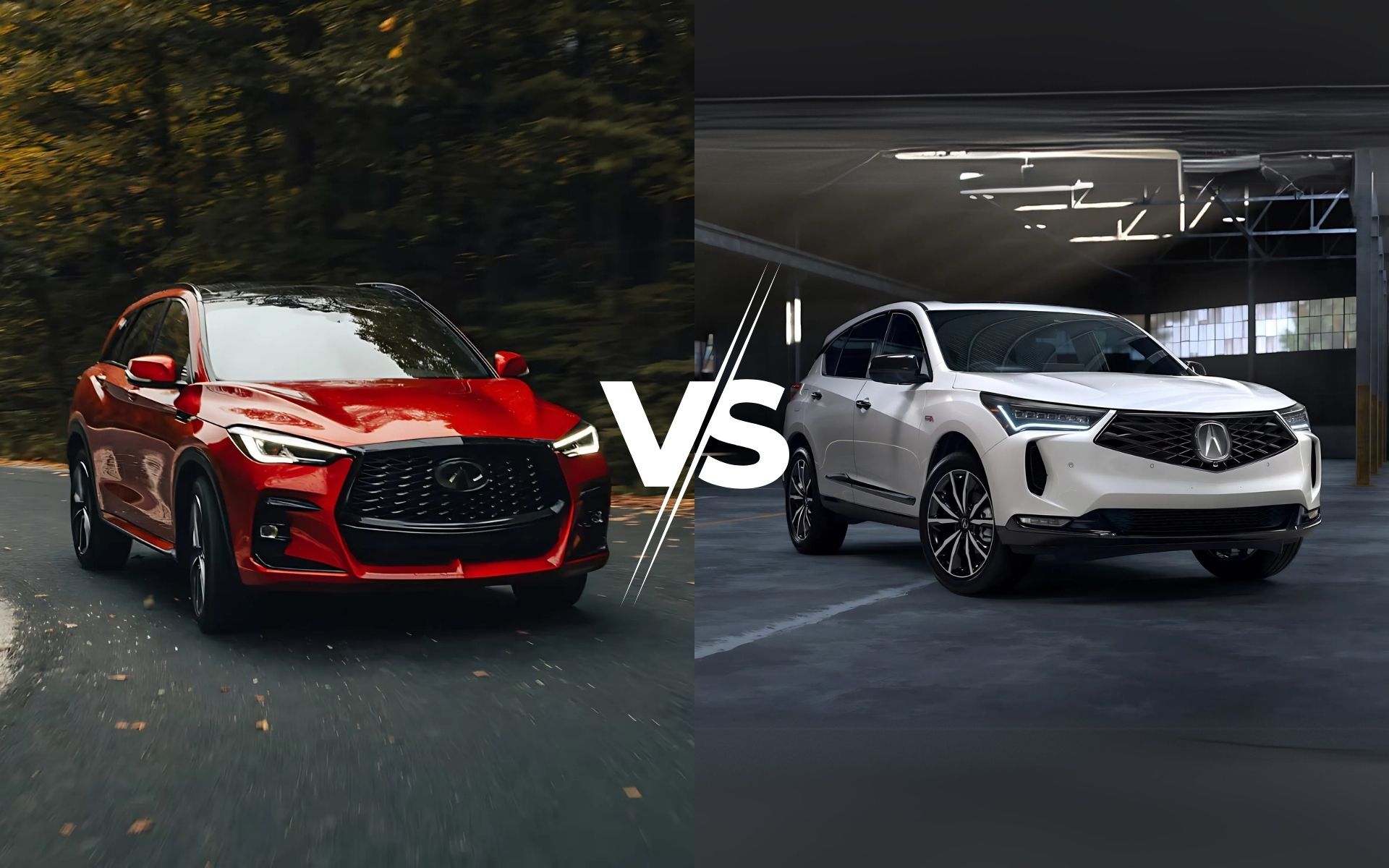2025 INFINITI QX50 vs. 2025 Acura RDX: Which One Fits Your Drive?