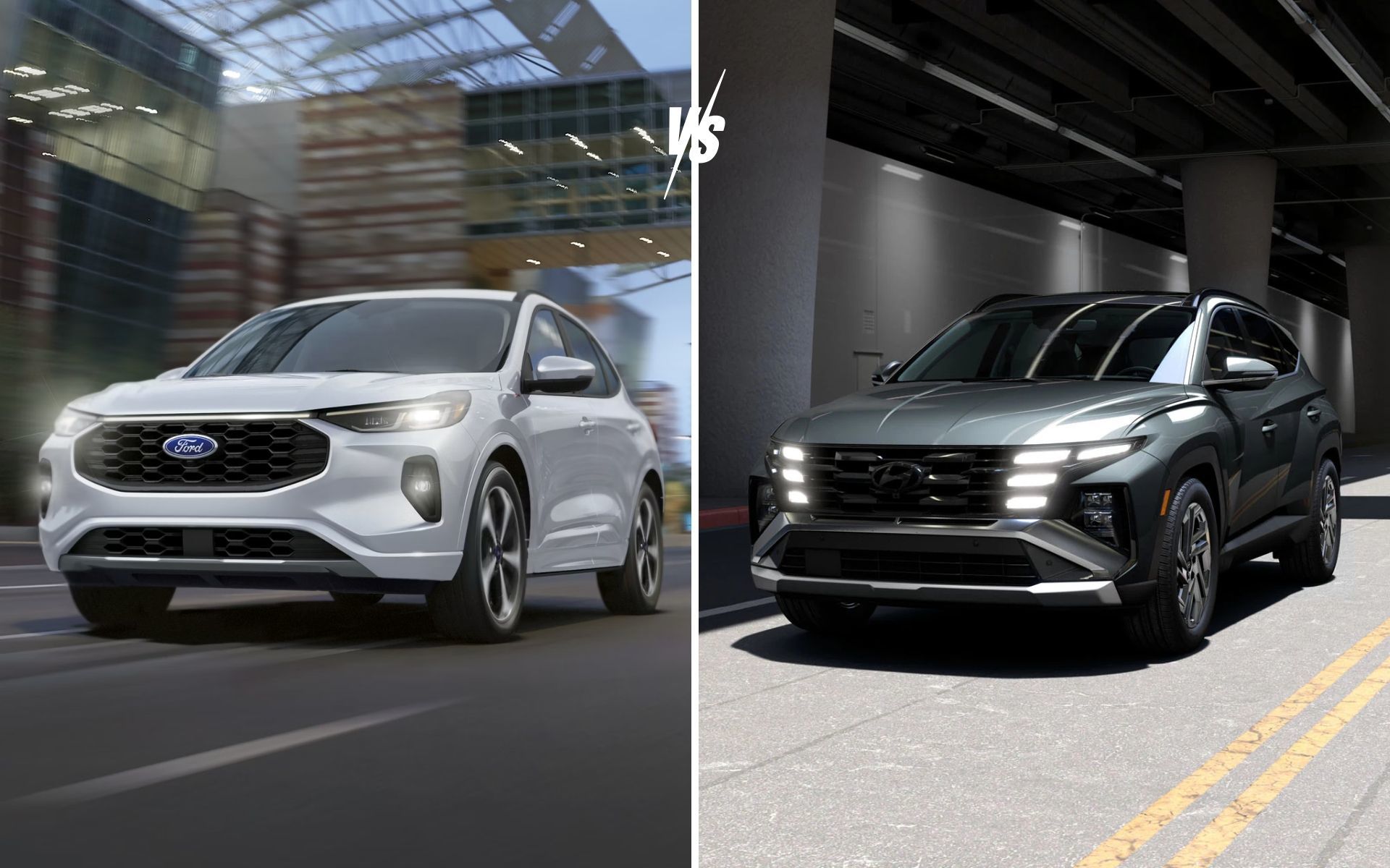 2025 Ford Escape vs. 2025  Hyundai Tucson: Two Great Picks, One Perfect Match for You