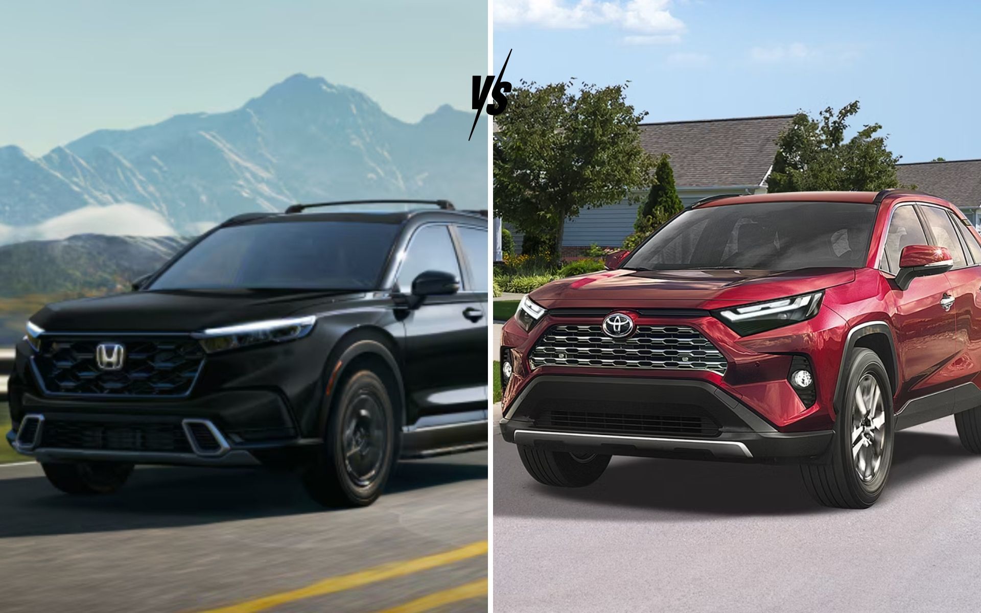2025 Honda CR-V vs. 2025 Toyota RAV4