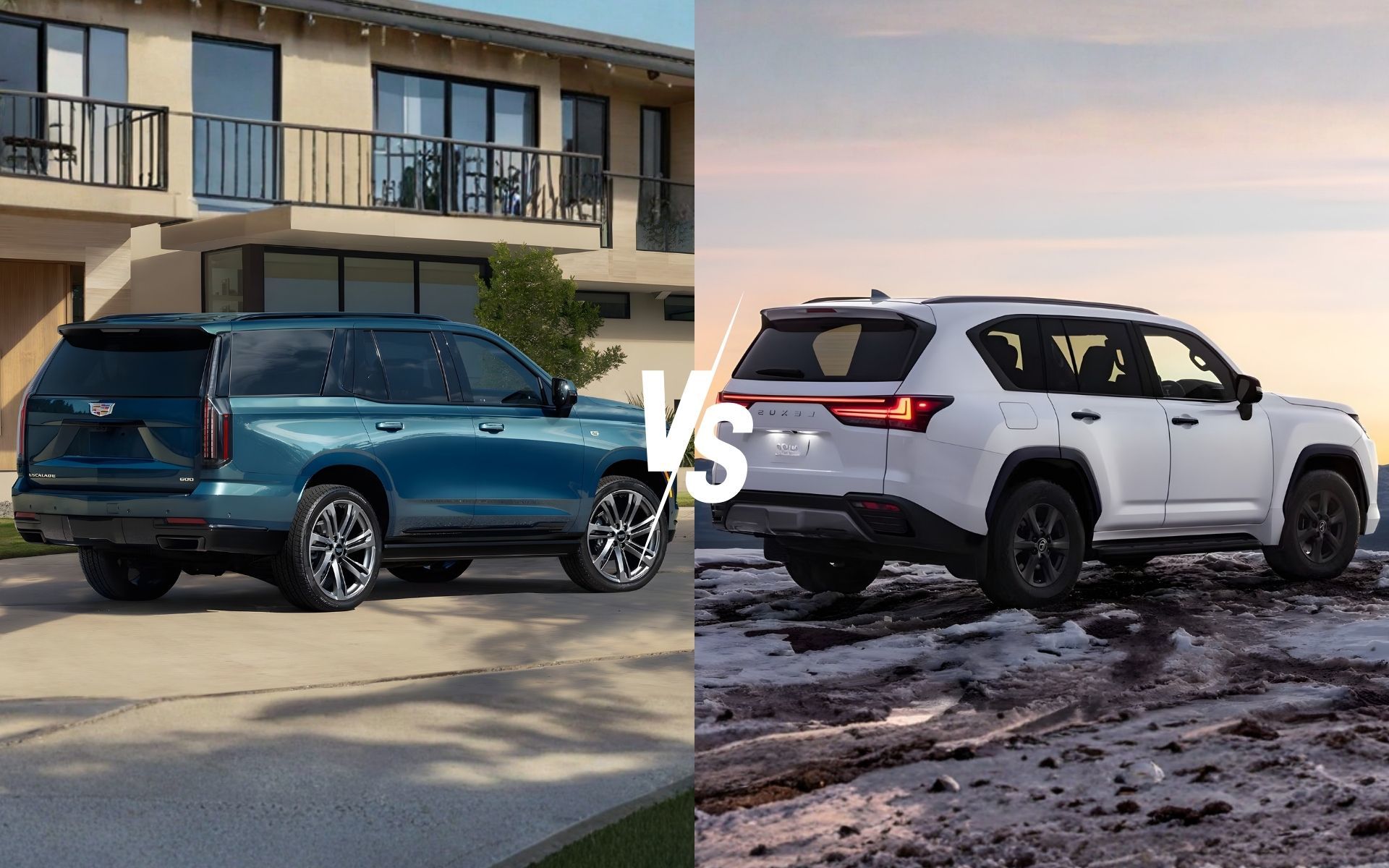 2026 Cadillac Escalade vs. 2026 Lexus LX: Two Luxury Giants With Very Different Personalities