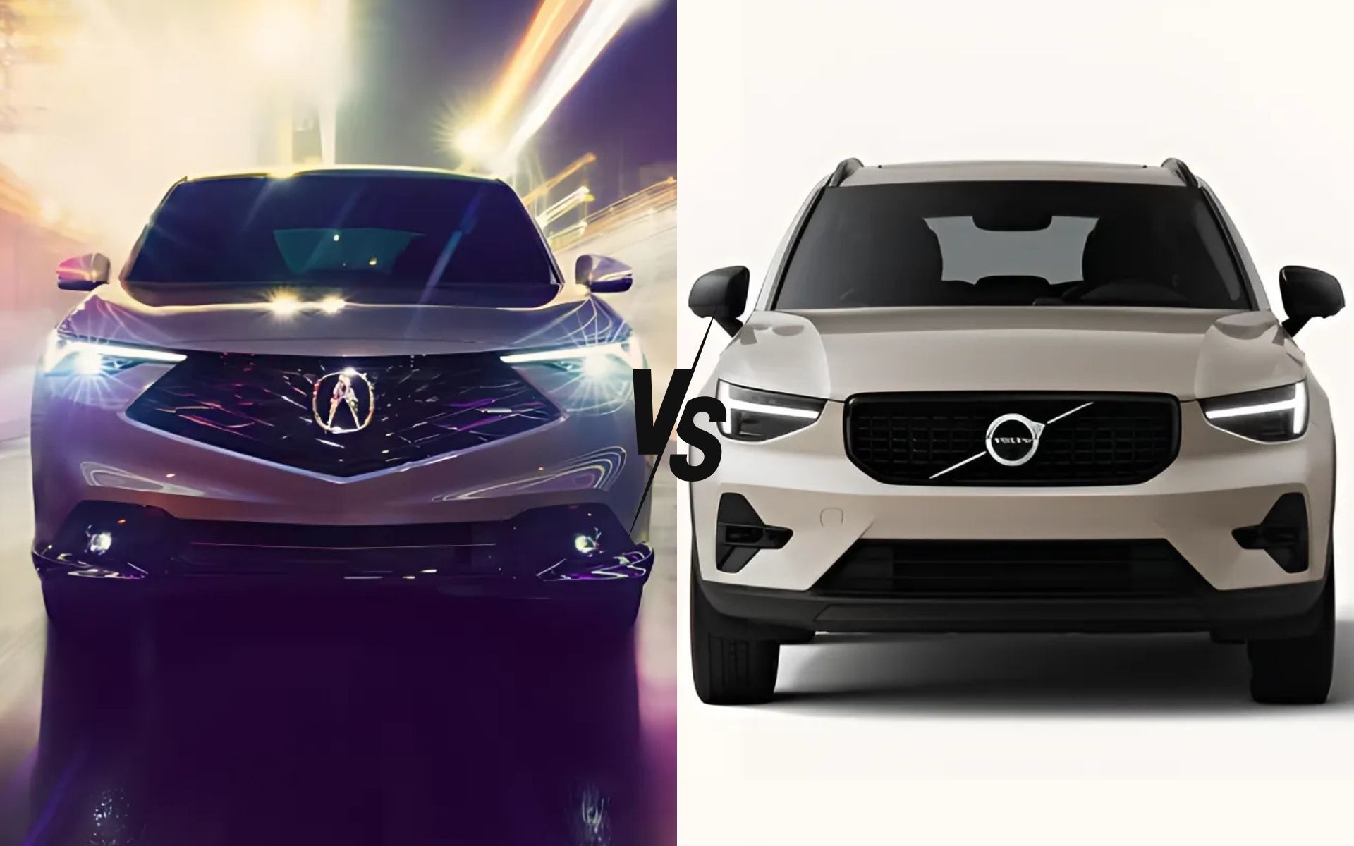 Exploring the 2025 Acura ADX and Volvo XC40