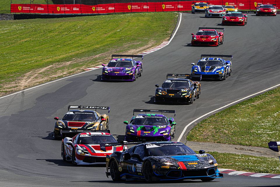 Dilawri Rossocorsa Racing Kicks Off The 2025 Ferrari Challenge North America Season With A Strong Performance in Sonoma