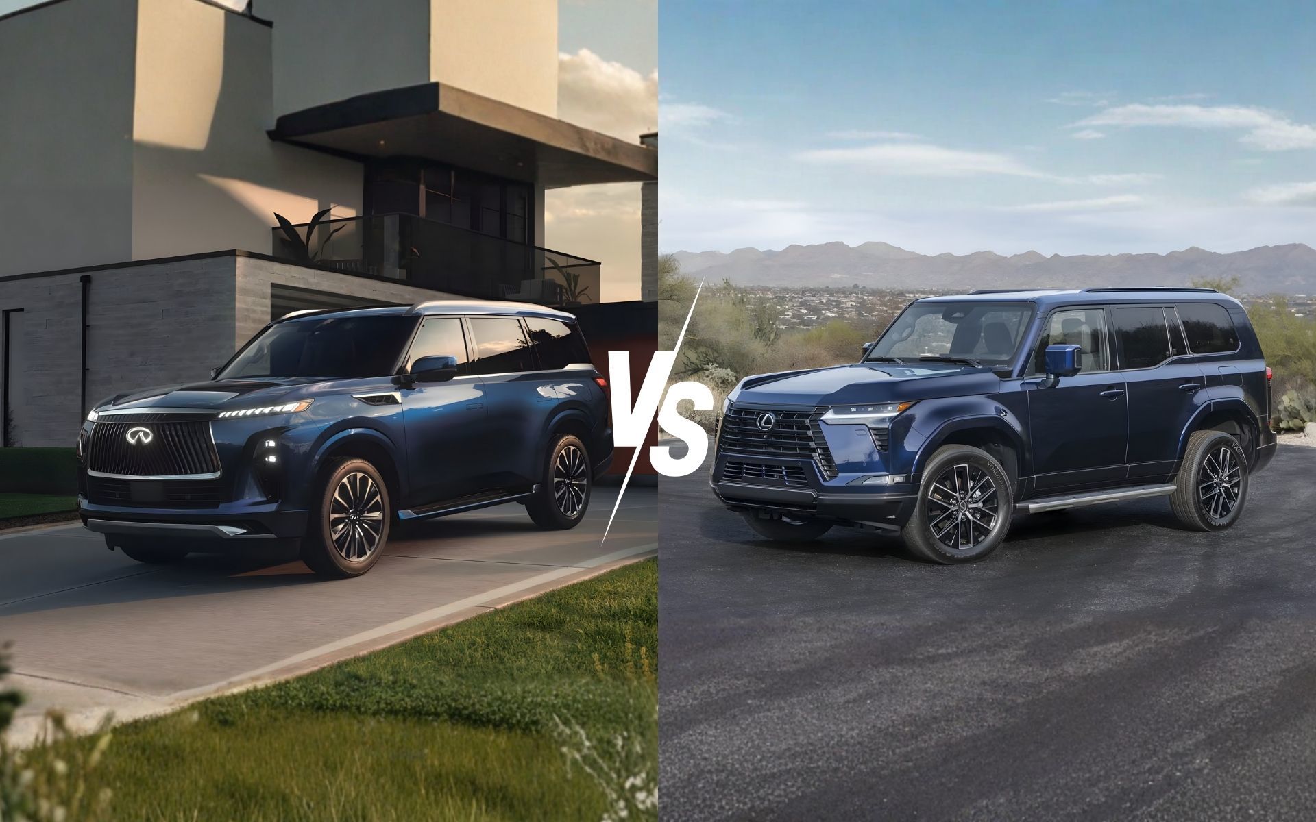 2026 INFINITI QX80 vs. 2026 Lexus GX