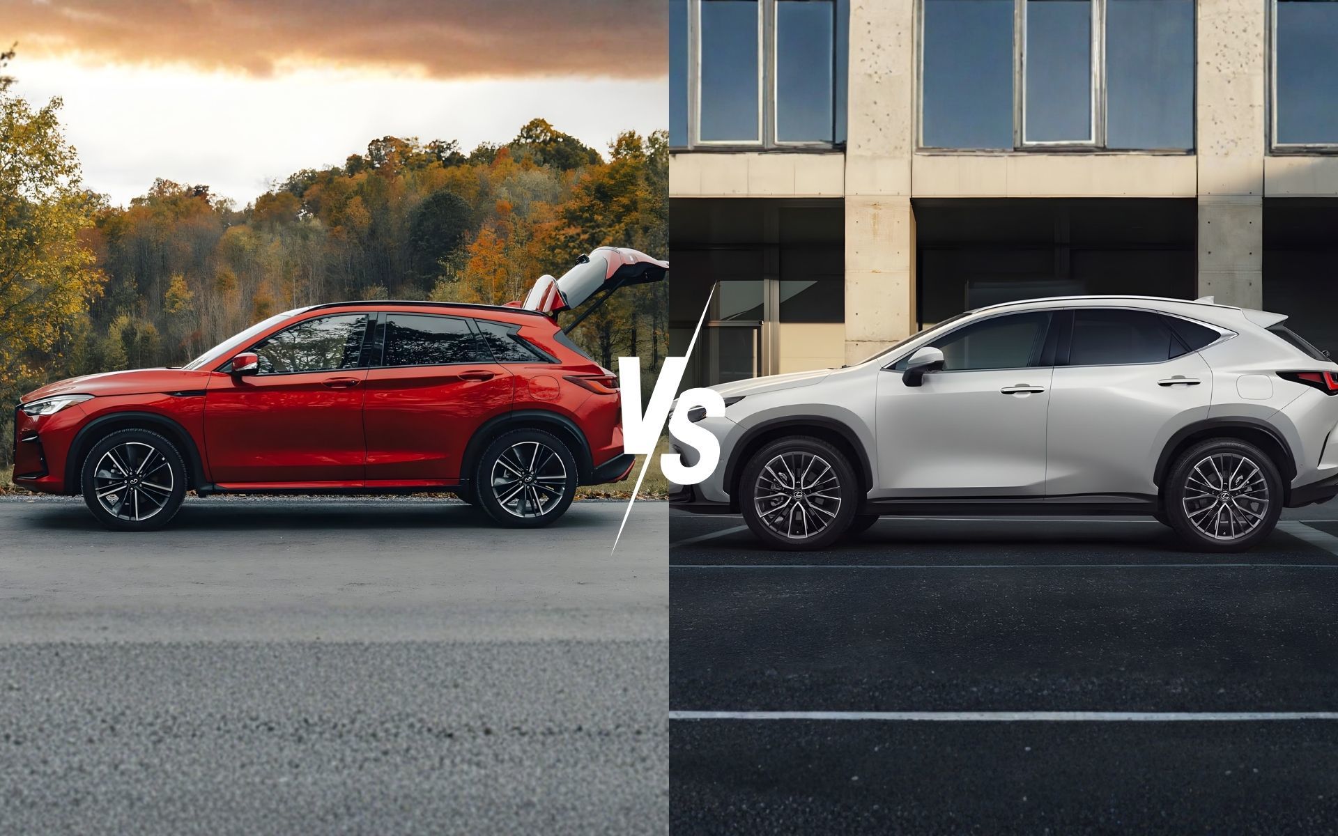 2025 INFINITI QX50 vs. 2026 Lexus NX