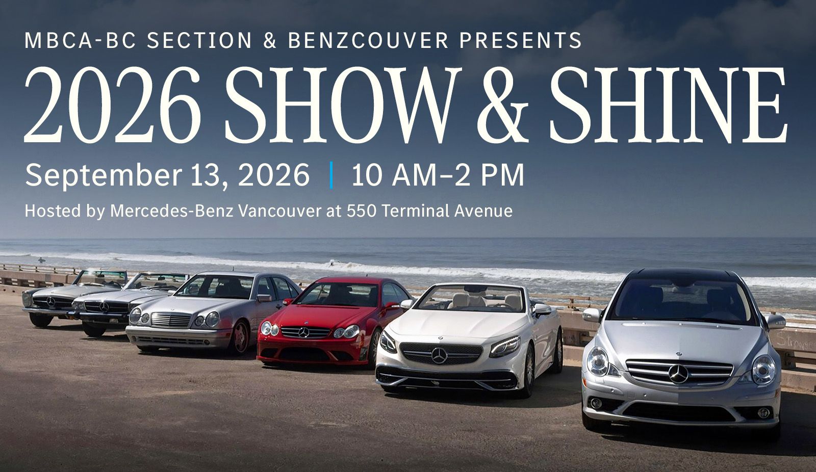 MBCA BC Section with Benzcouver 2026 Show & Shine