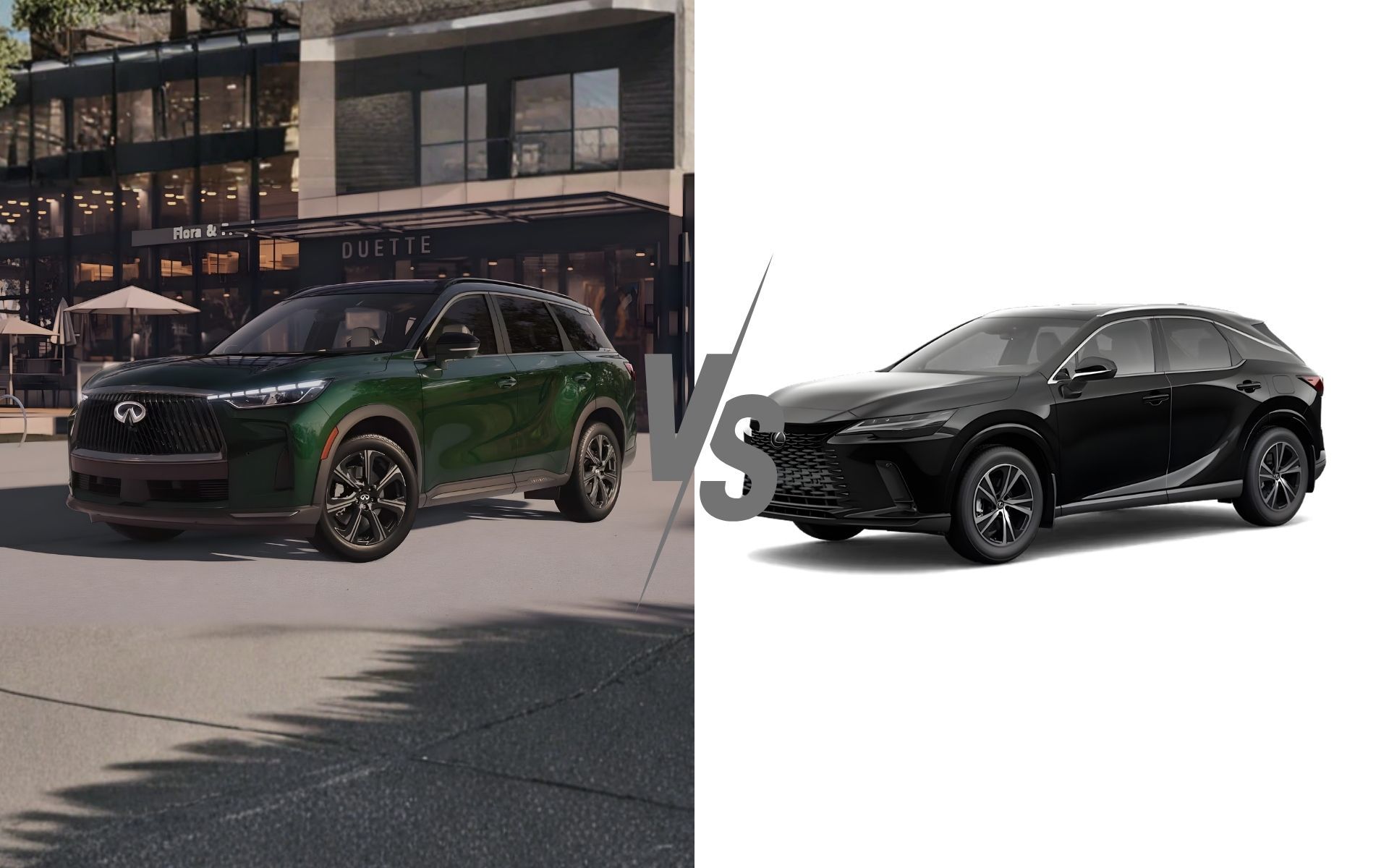 2026 INFINITI QX60 vs 2026 Lexus RX 350 | Space, Power, and Tech Compared