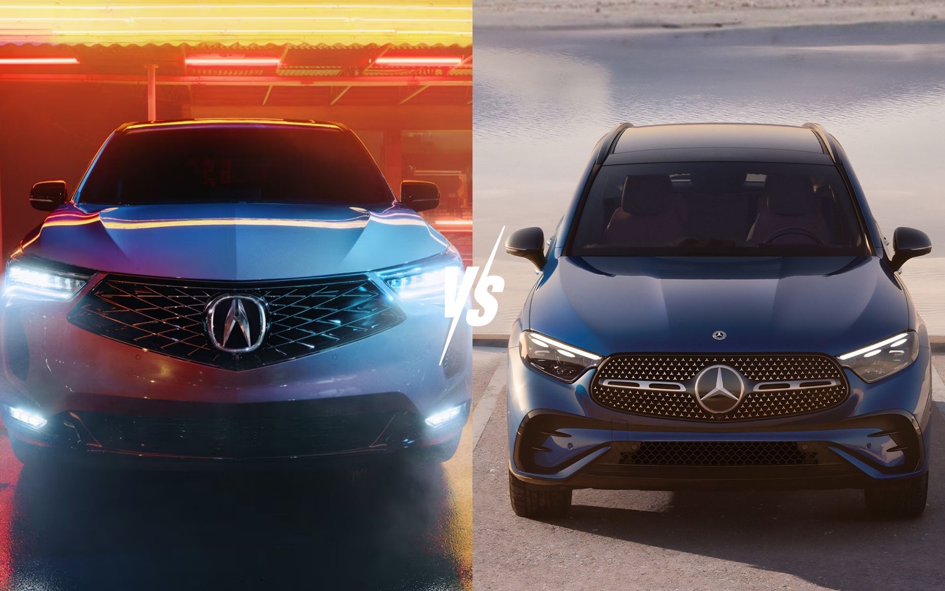 2026 Acura RDX vs 2026 Mercedes-Benz GLC