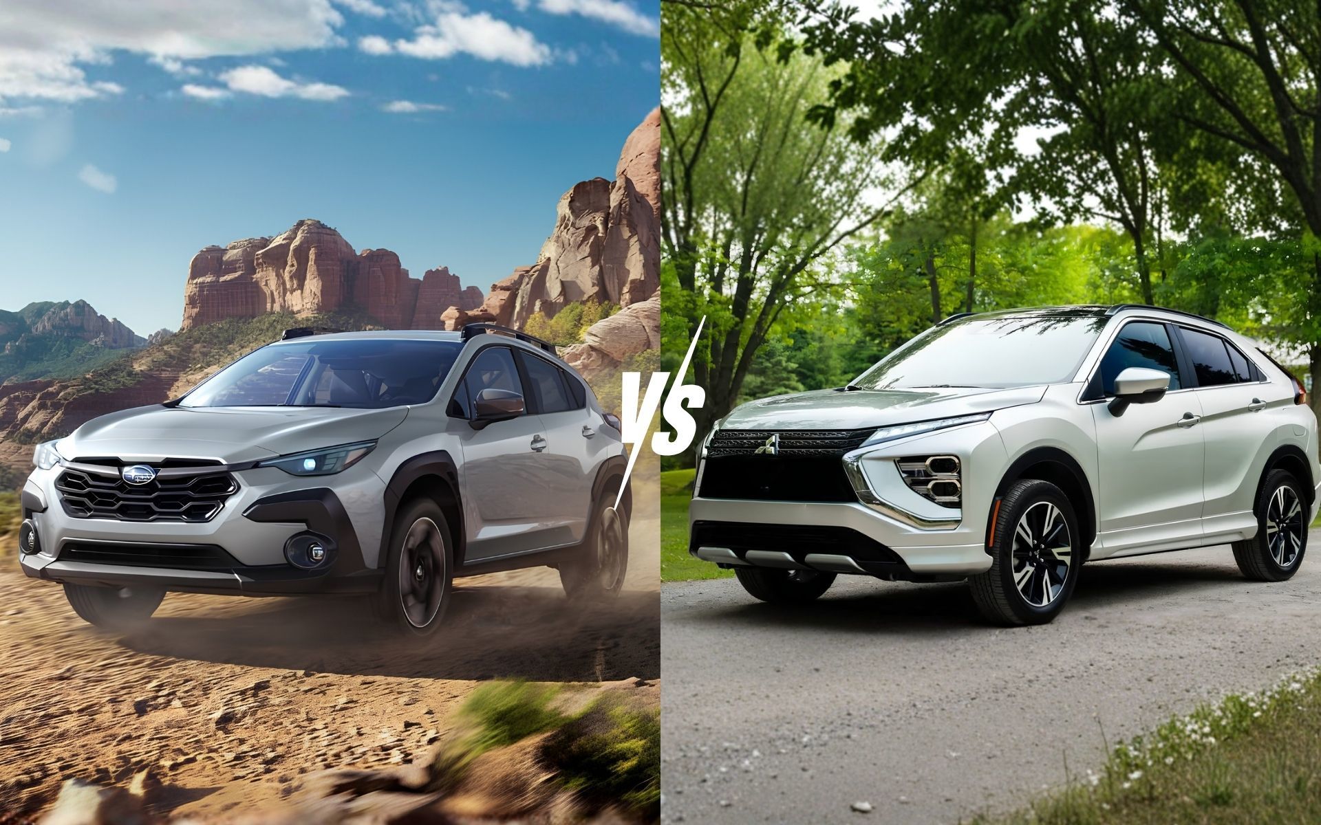 2026 Subaru Crosstrek vs. 2026 Mitsubishi Eclipse Cross: Two Different AWD SUV Experiences