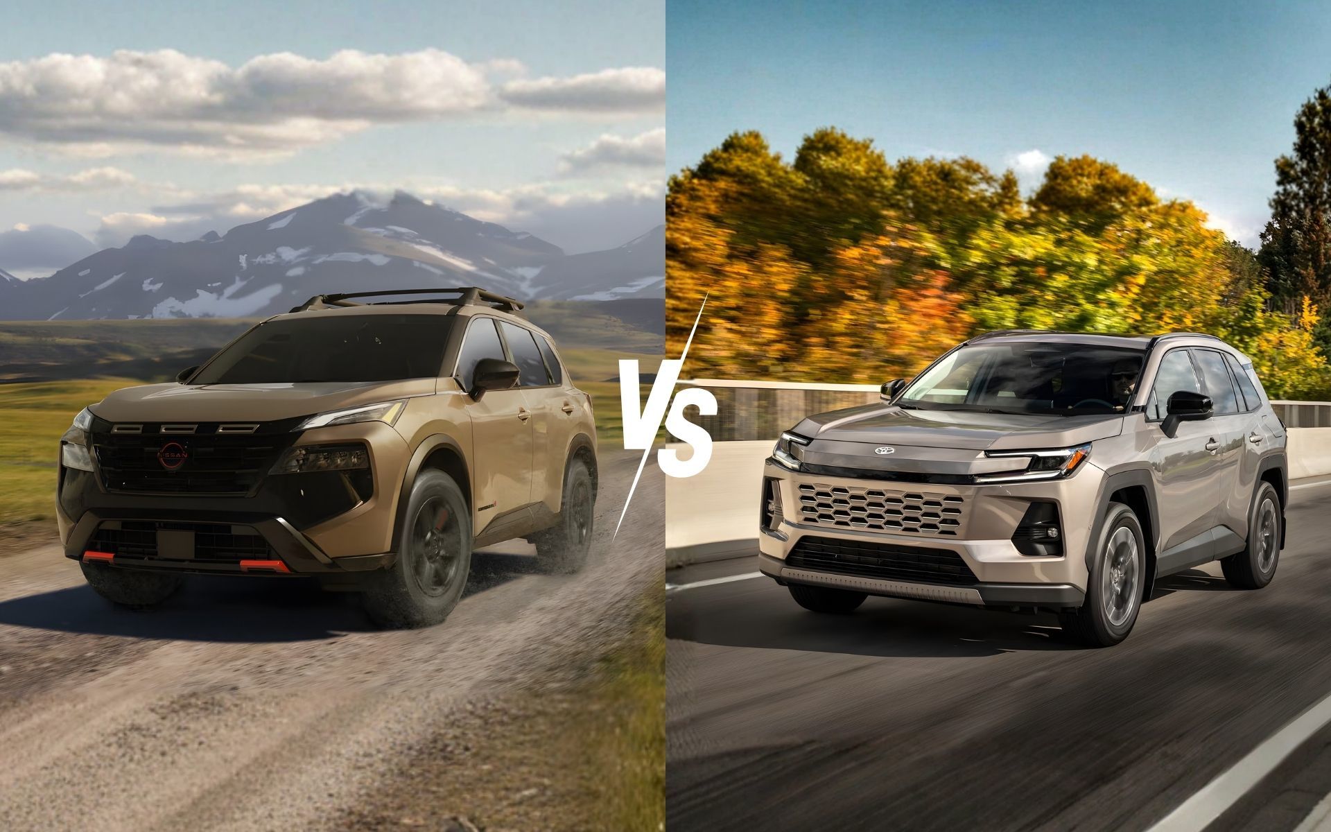 2026 Nissan Rogue vs 2026 Toyota RAV4
