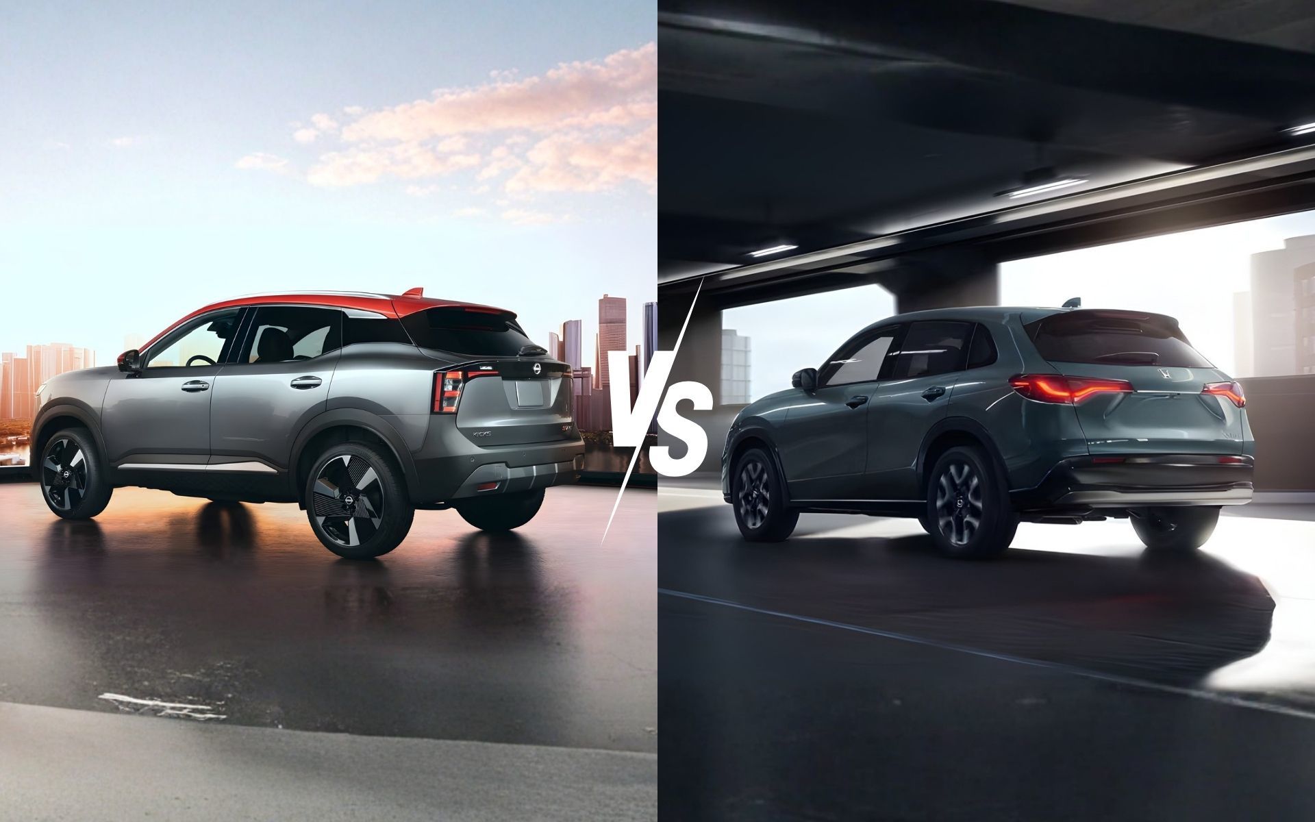 2026 Nissan Kicks vs. 2026 Honda HR-V: Tech, Space, and Everything Between