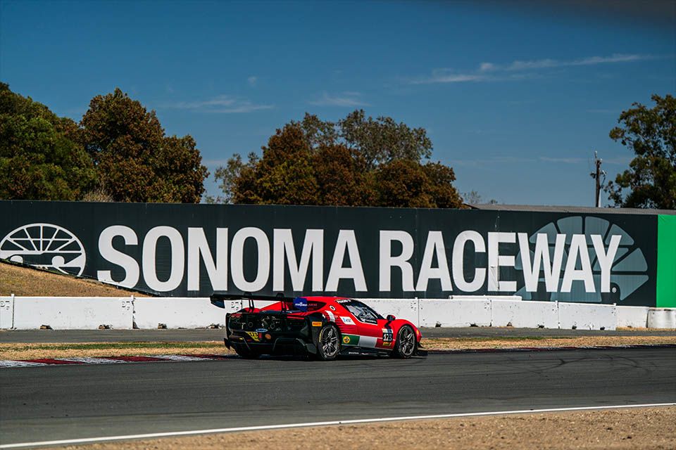 Strong Weekend for Dilawri Rossocorsa Racing at Sonoma Raceway