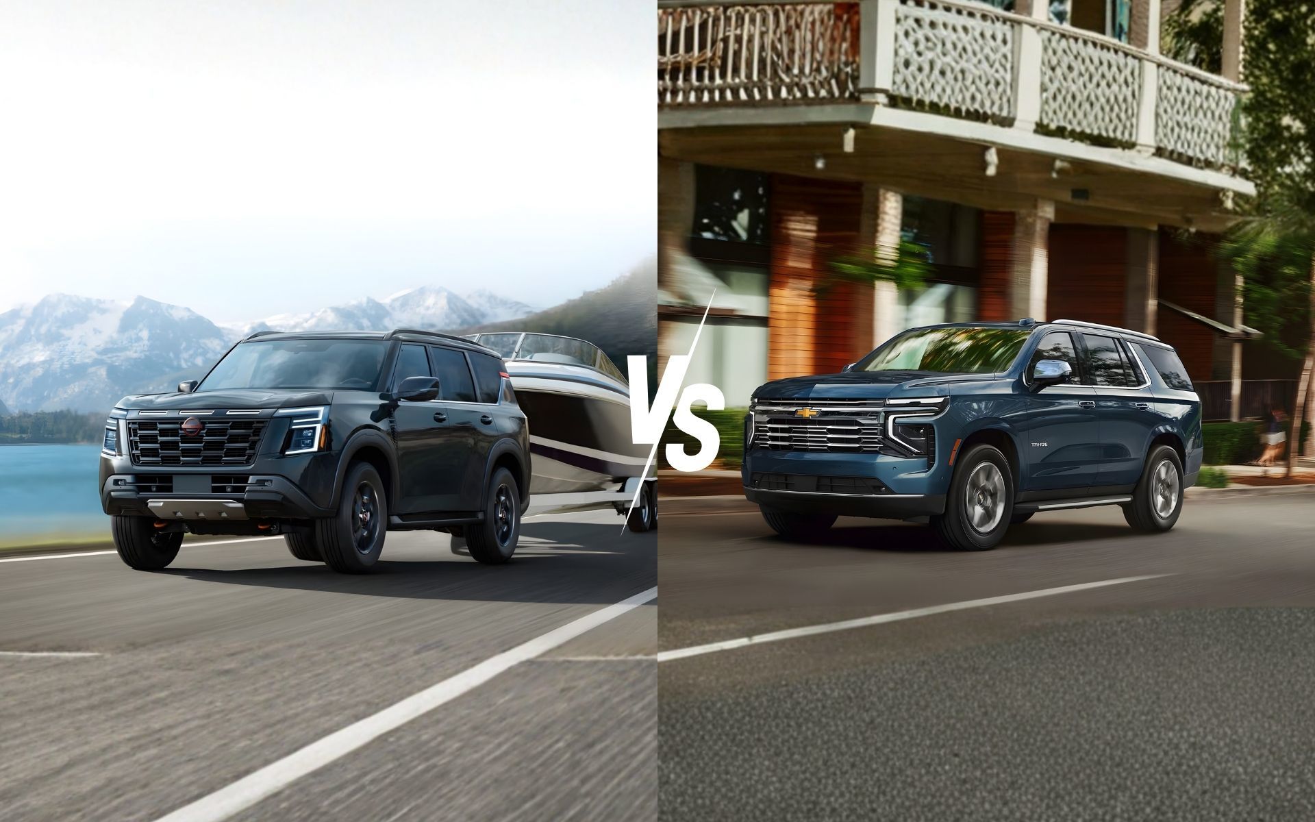 What Separates the 2026 Nissan Armada from the 2026 Chevrolet Tahoe