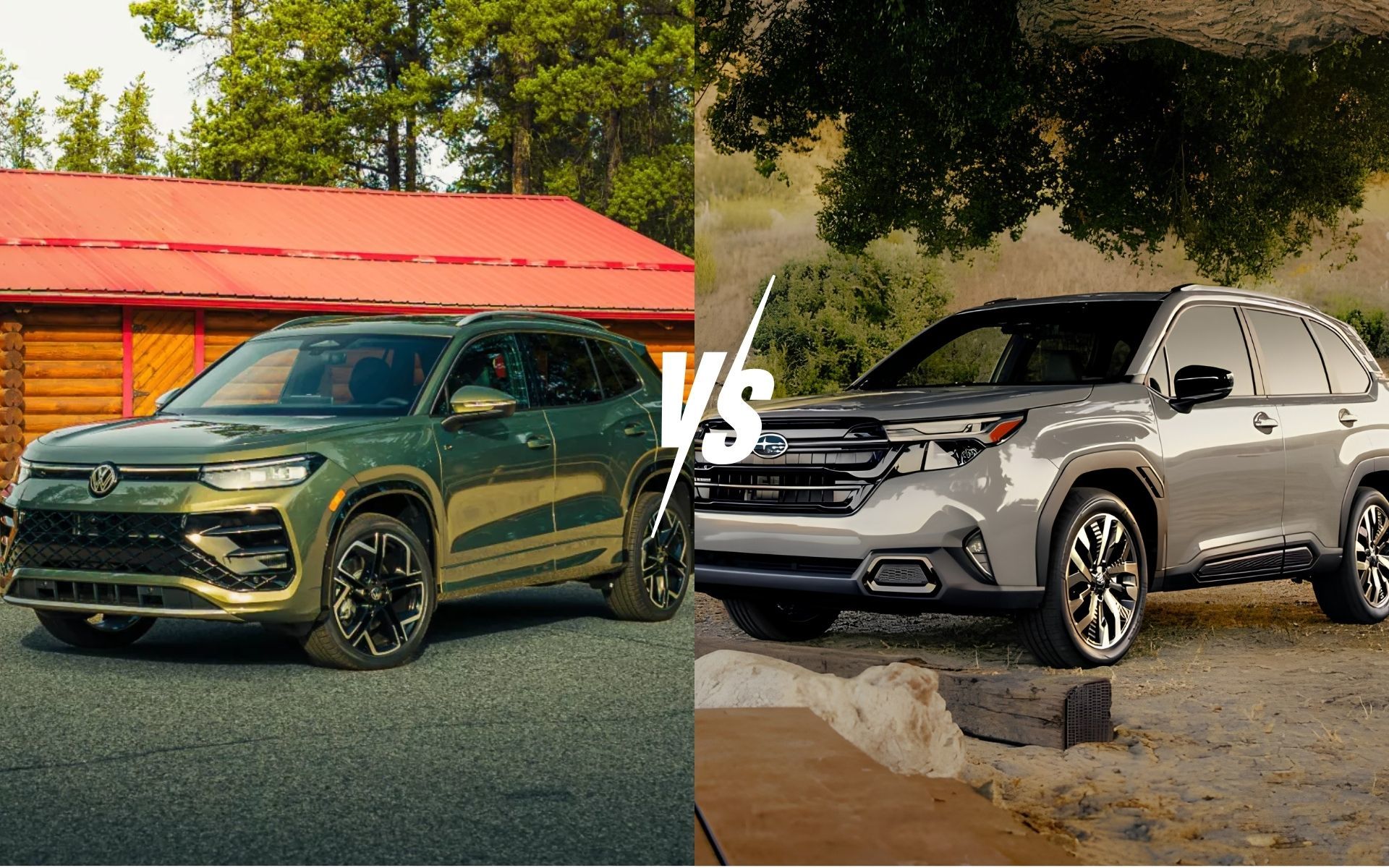 Comparing the 2026 Volkswagen Tiguan and 2026 Subaru Forester