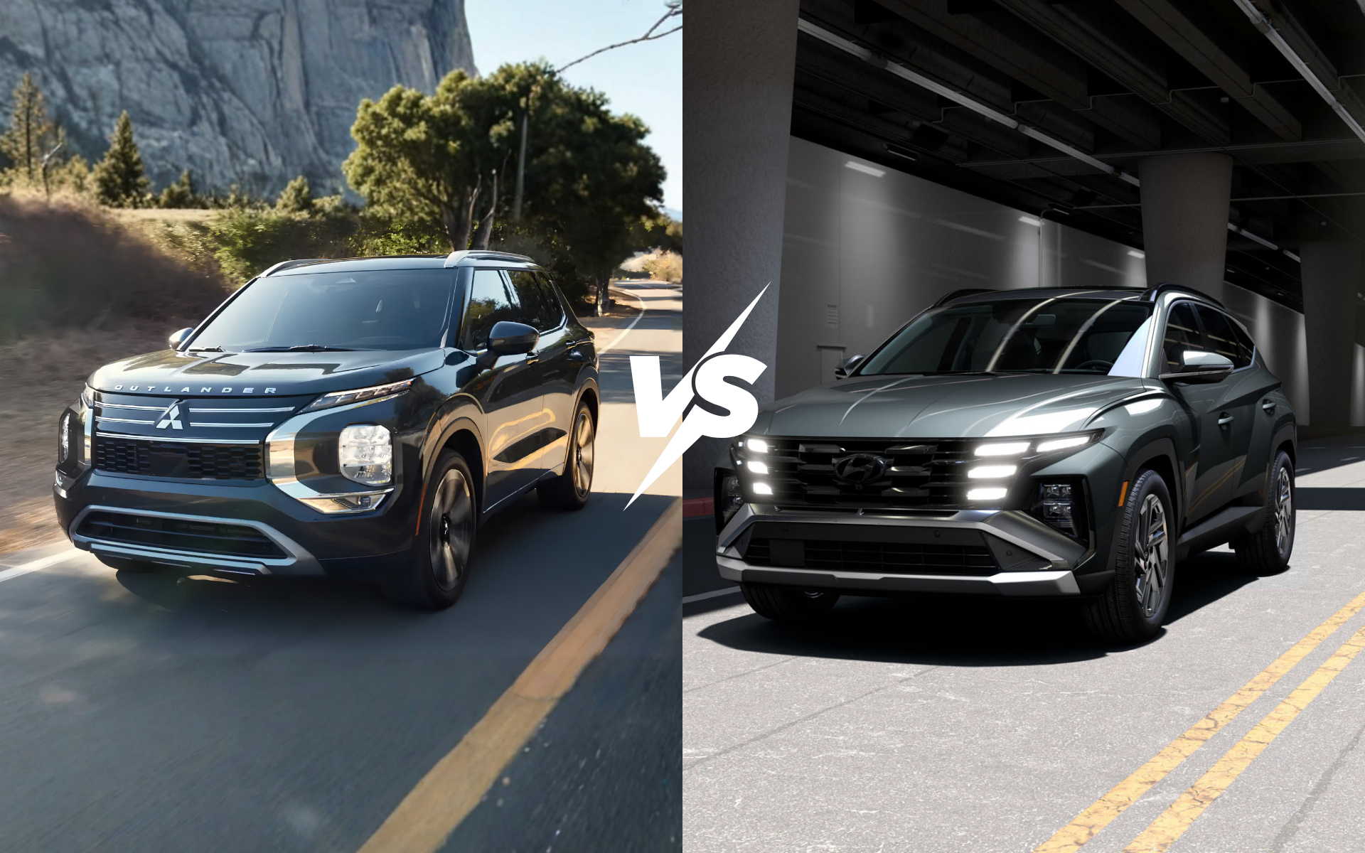 2026 Mitsubishi Outlander vs 2026 Hyundai Tucson