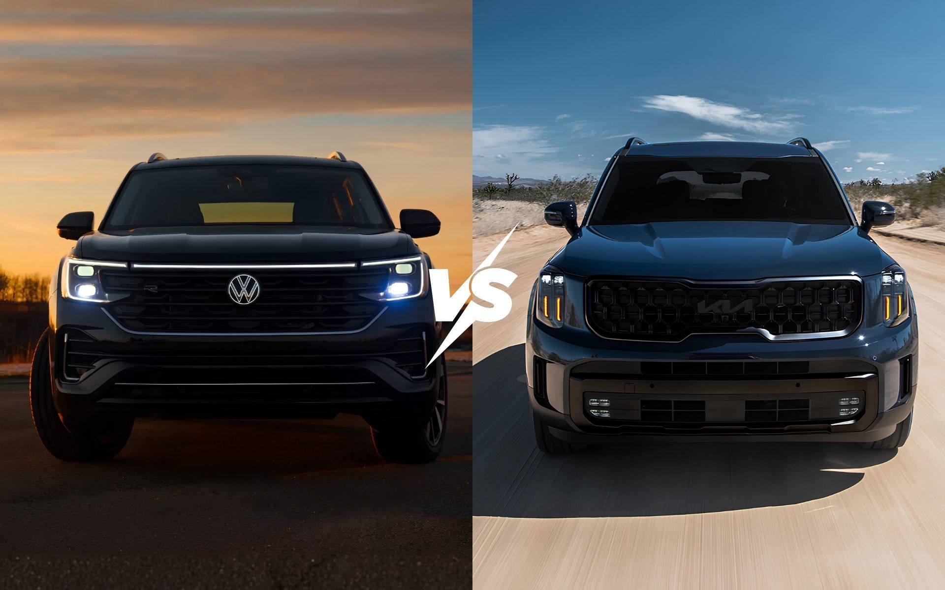 Comparing the 2026 VW Atlas and 2026 Kia Telluride for Families