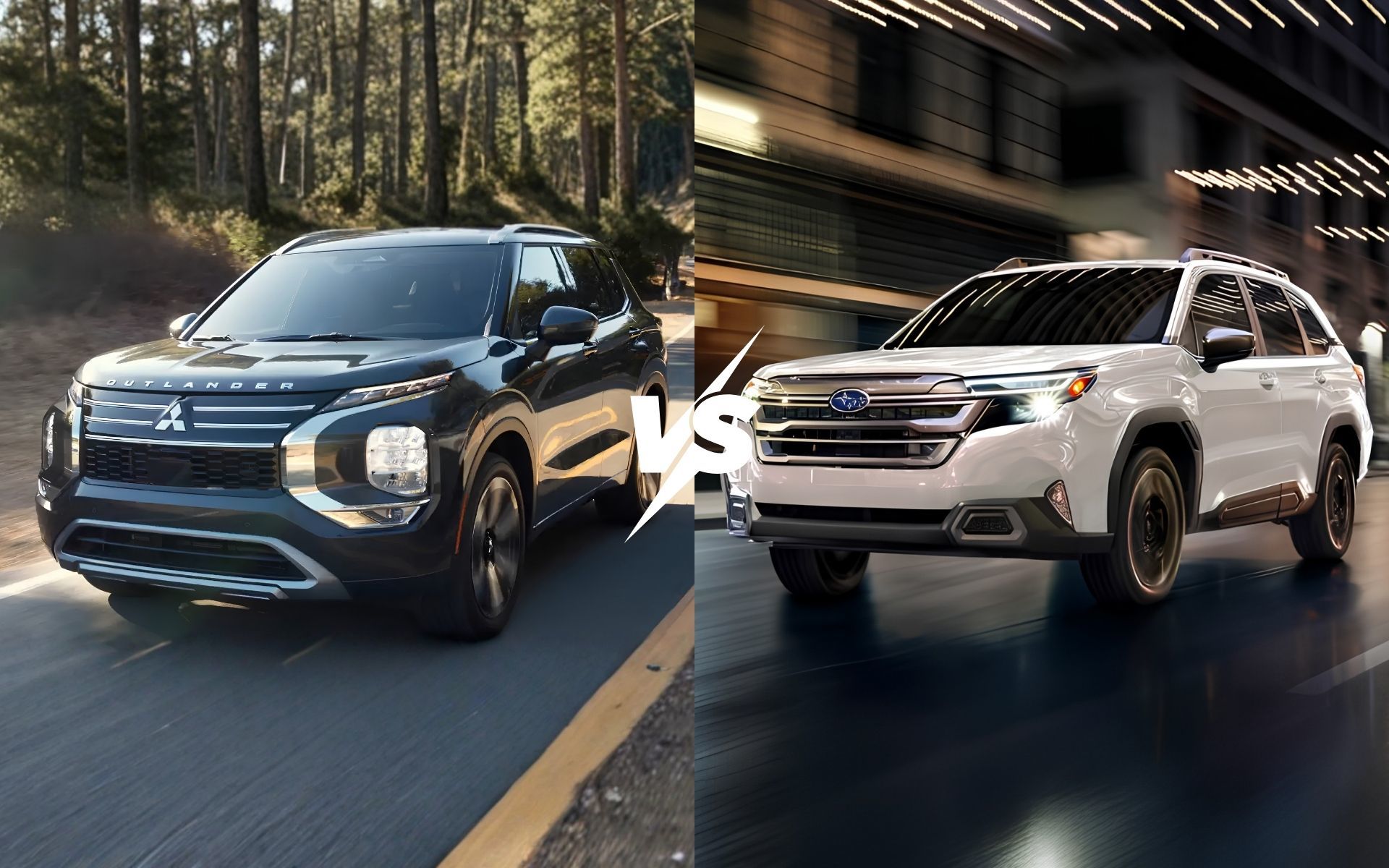 2026 Subaru Forester vs. 2026 Mitsubishi Outlander: Two SUVs, Two Ways to Explore Vancouver
