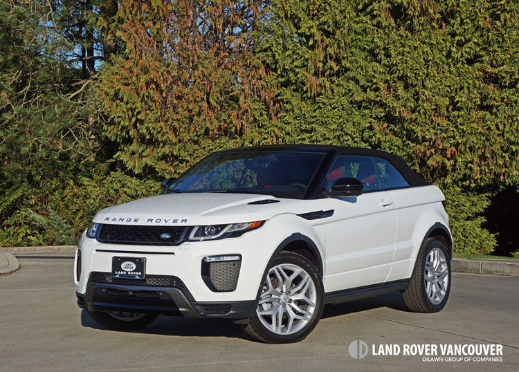 2017 Land Rover Range Rover Evoque Convertible Road Test Review