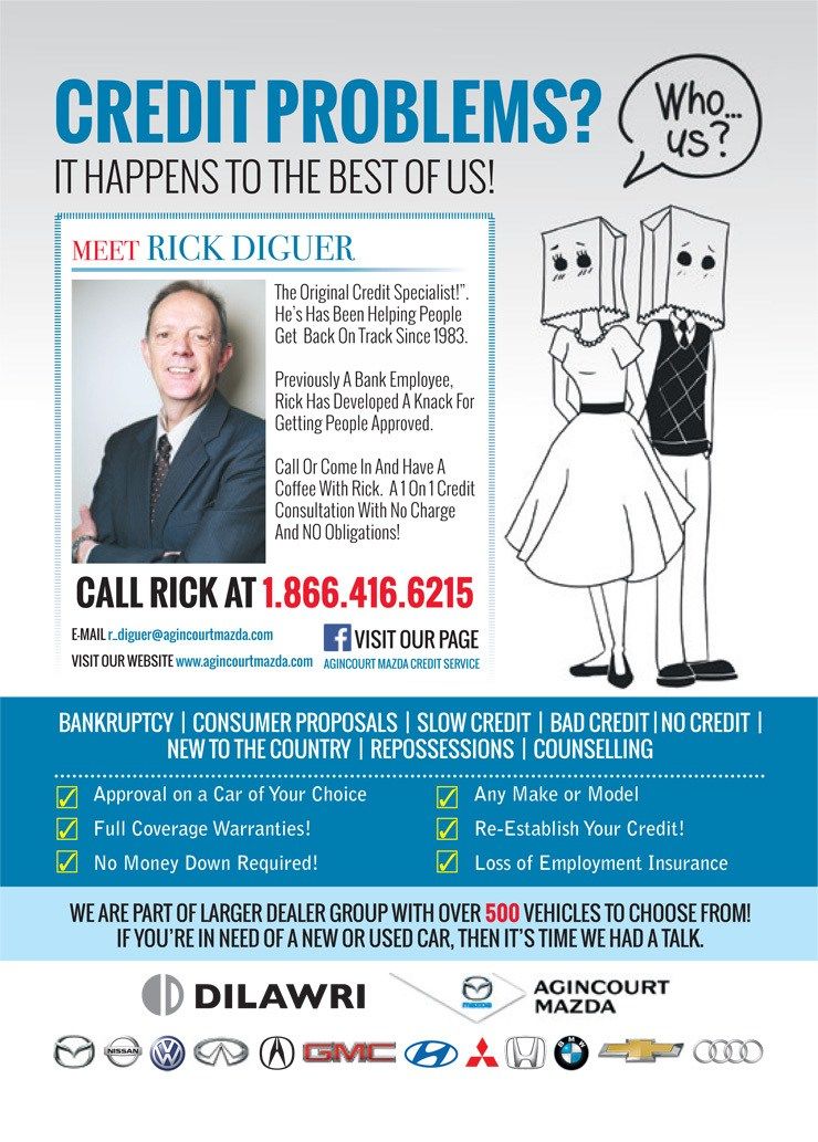 Credit Problems?  Meet Rick Diguer