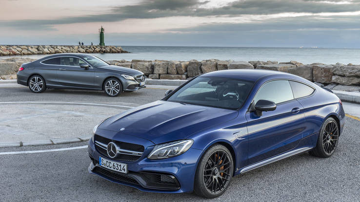 The new 2017 Mercedes-AMG C63 Coupe.