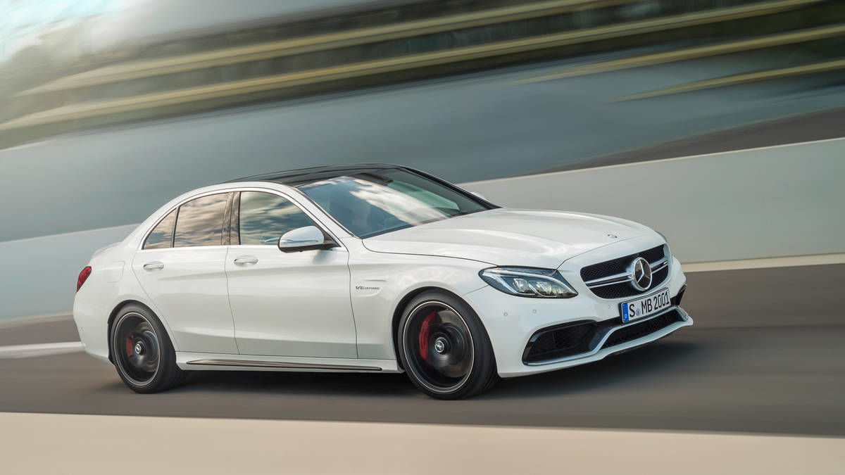 Introducing the 2015 Mercedes-Benz C 63 AMG: Powerful high-performance athlete.