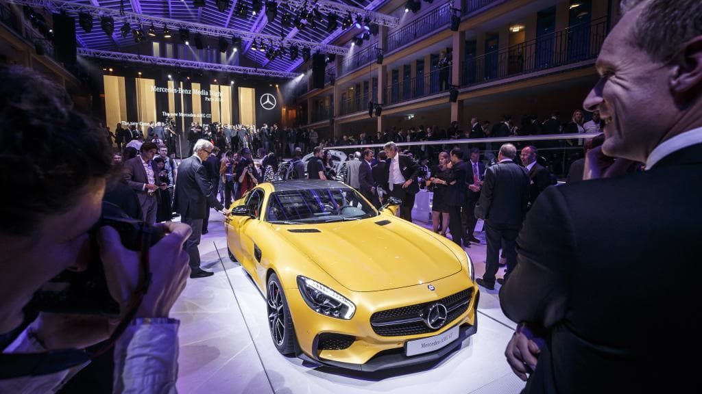 Mercedes-Benz unveils AMG GT at 2014 Paris Motor Show!