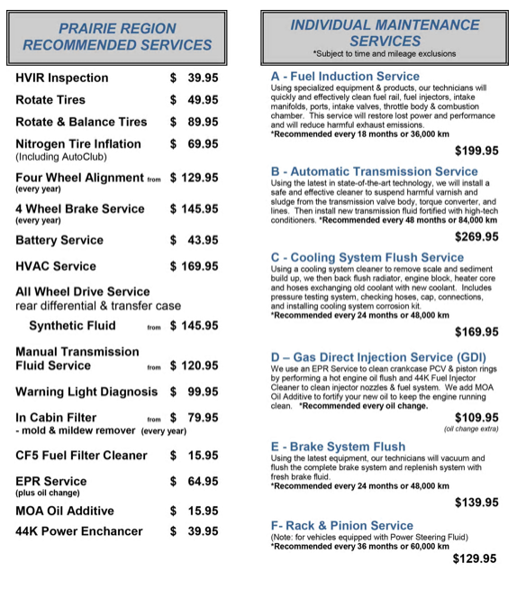 Hyundai of Regina | Scheduled Maintenance