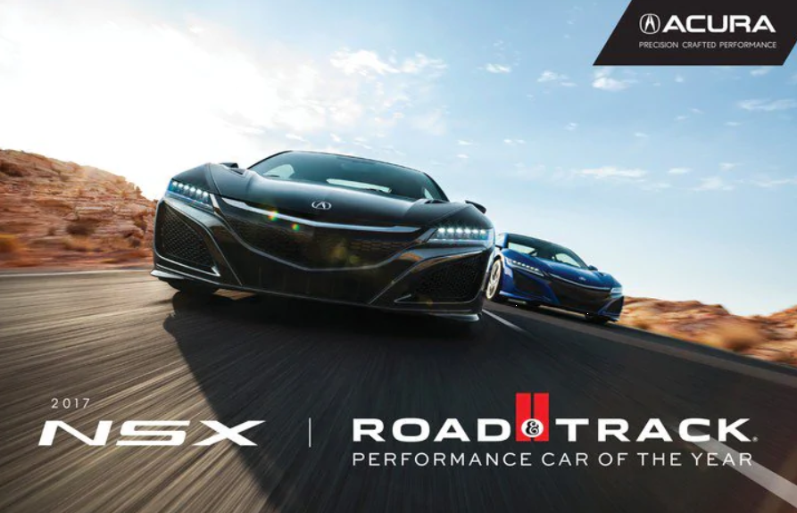 North Shore Acura Acura NSX Named Road and Track 2017 Performance Car