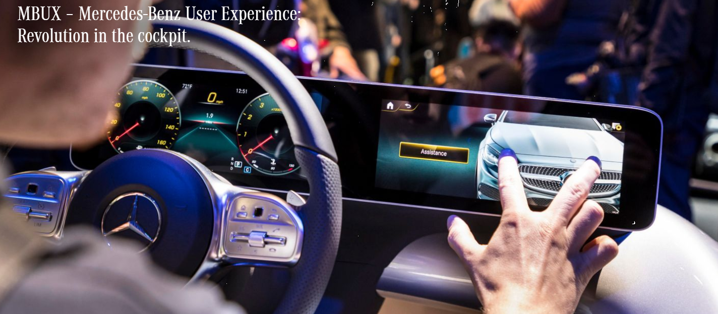 Three things to know about the Mercedes-Benz User Experience system