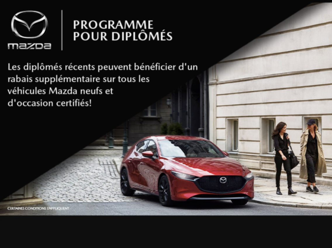 Formule Mazda presented its congratulations to the graduating students