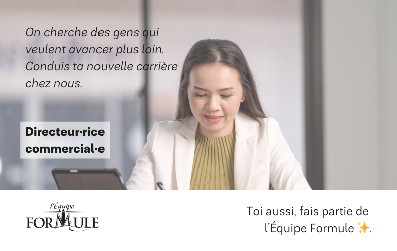 BANQUE DE CANDIDATURE | DIRECTEUR·RICE COMMERCIAL·E