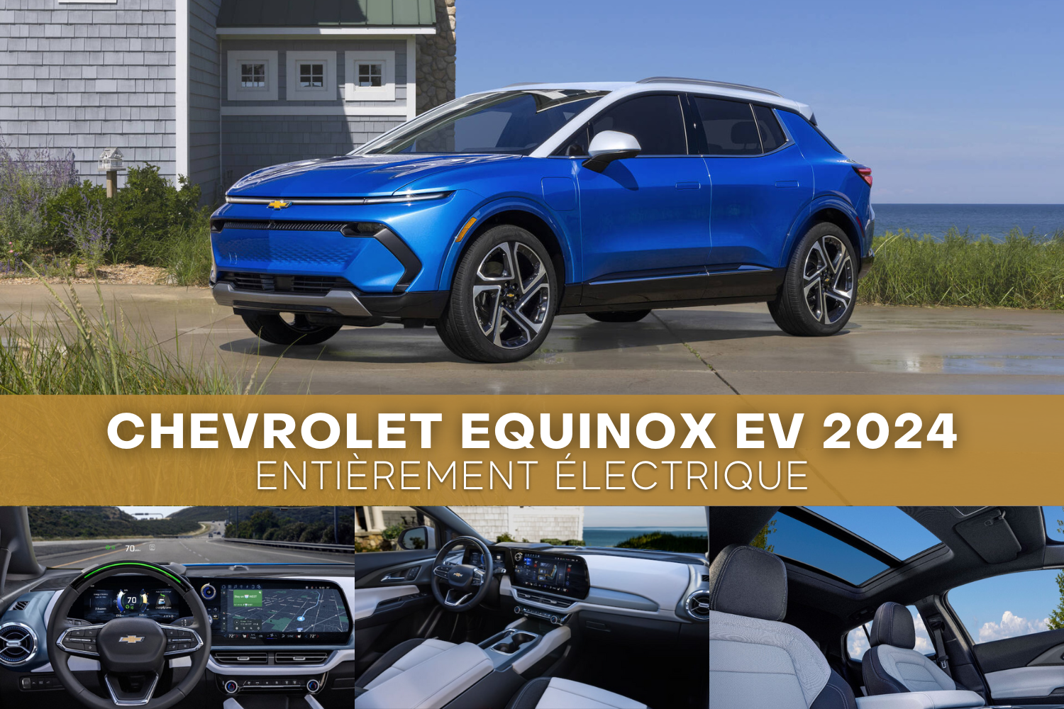 Chevrolet Equinox EV 2024 entièrement électrique