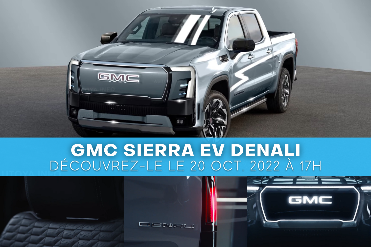 Dévoilement du nouveau GMC Sierra EV Denali