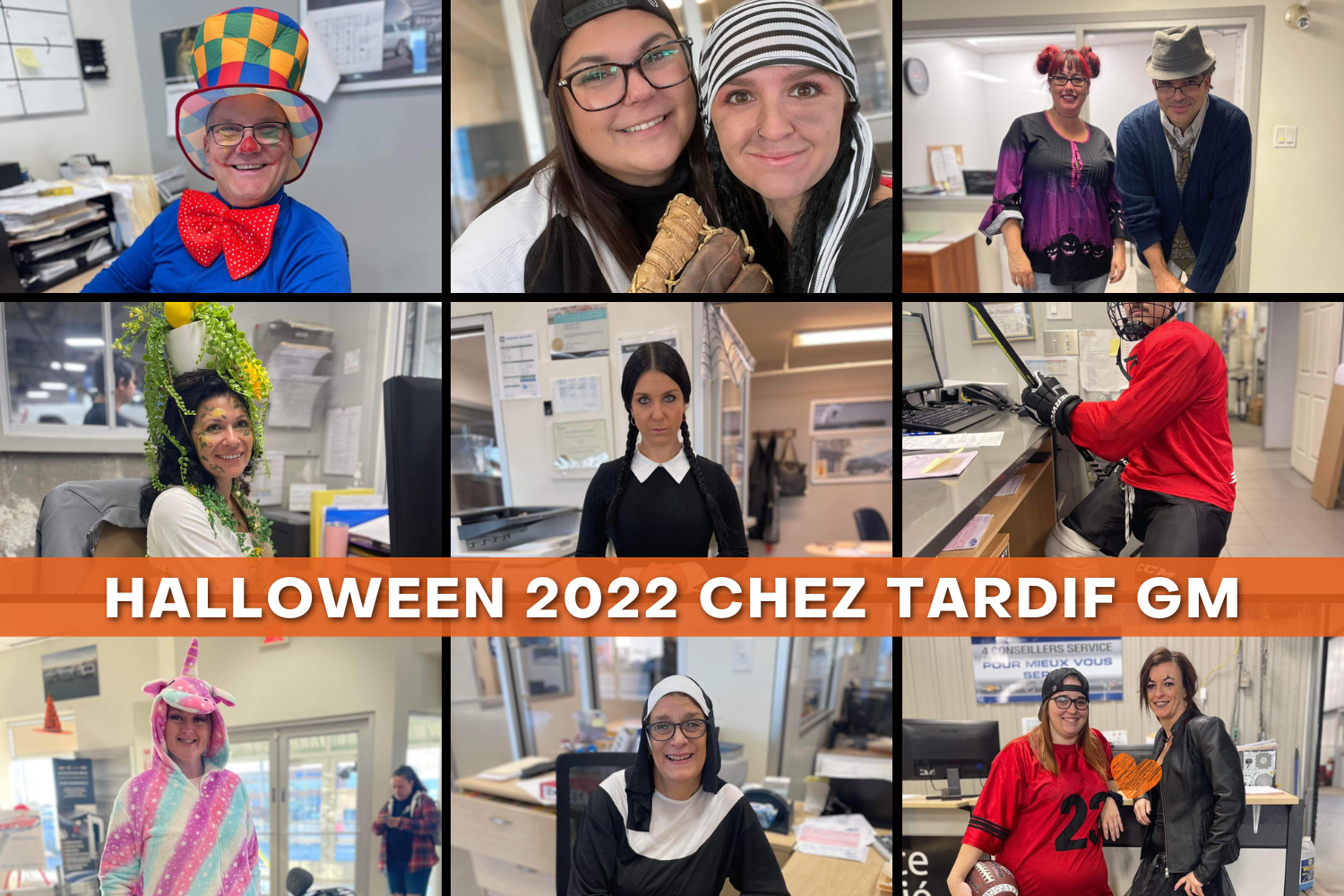 En mode Halloween chez Tardif GM