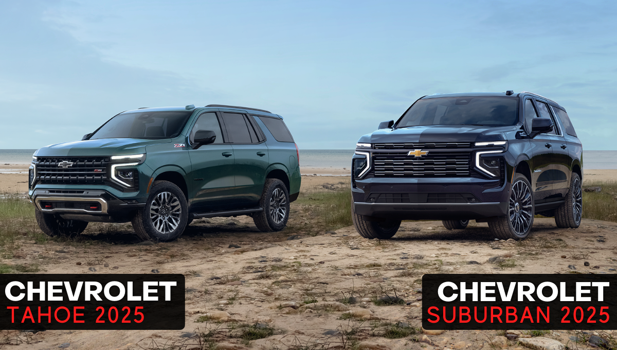 Le tout nouveau Tahoe 2025 et Suburban 2025