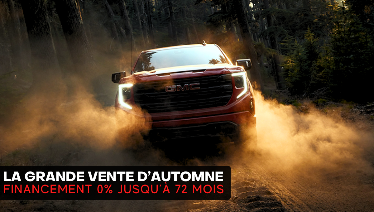 La grande vente d'automne est de retour!