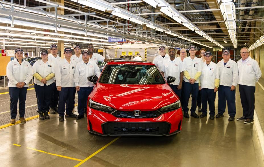 Honda celebrates its 11 millionth vehicle produced in Canada