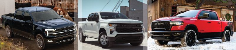 2026 RAM 1500 vs F150 vs Chev Silverado