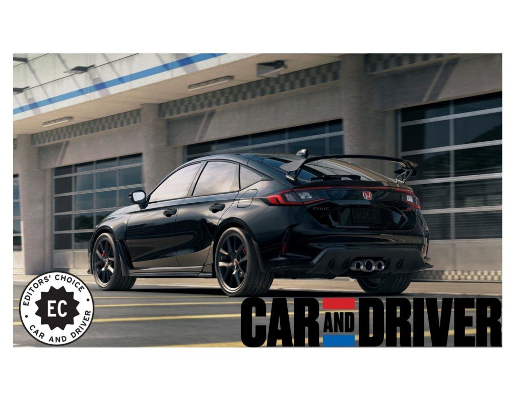 Neuf modèles Honda reçoivent la distinction « Editors’ Choice » 2023 du magazine Car and Driver
